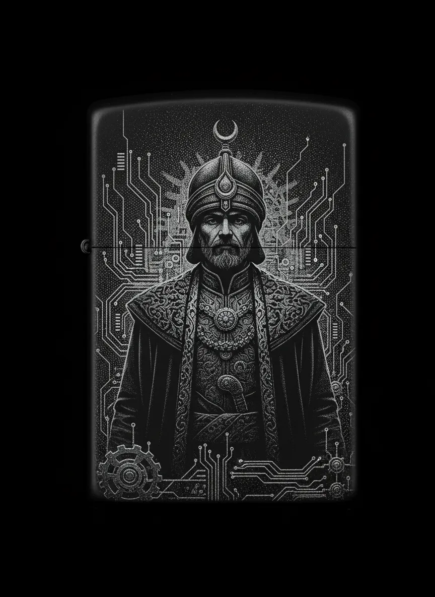 Zippo Osmanlı Figürlü Tasarım - V1