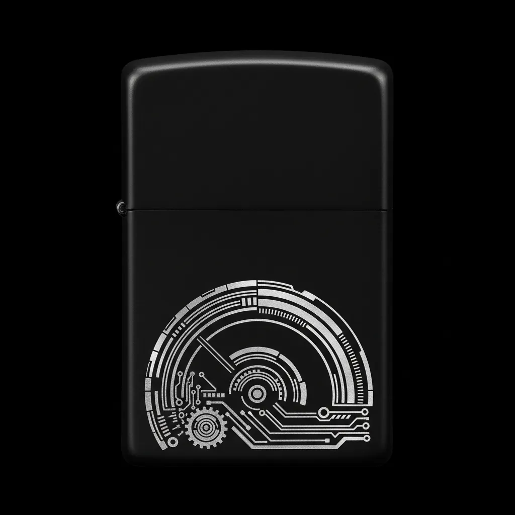 Zippo Hız Göstergesi Saati Tasarım - V9