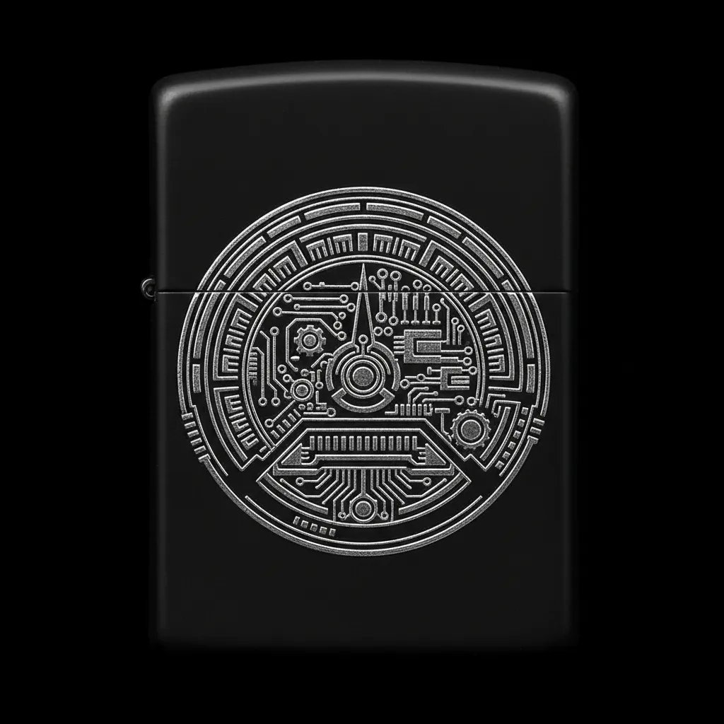 Zippo Hız Göstergesi Saati Tasarım - V6