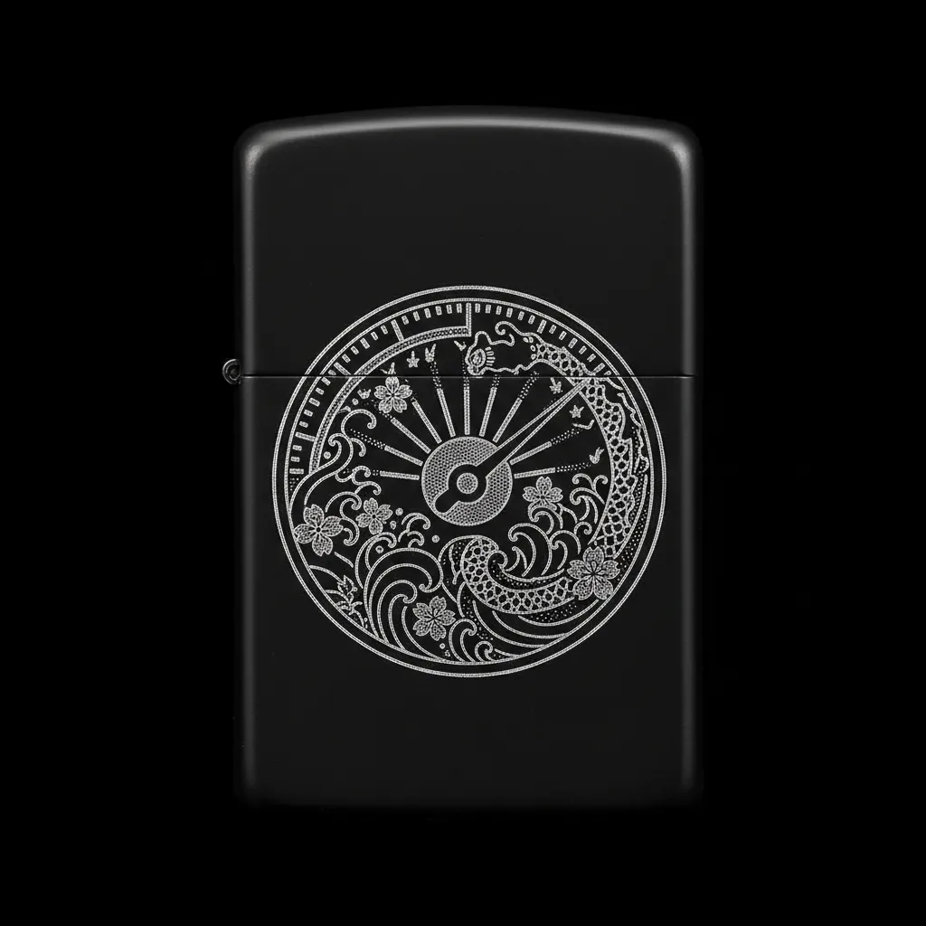 Zippo Hız Göstergesi Saati Tasarım - V3