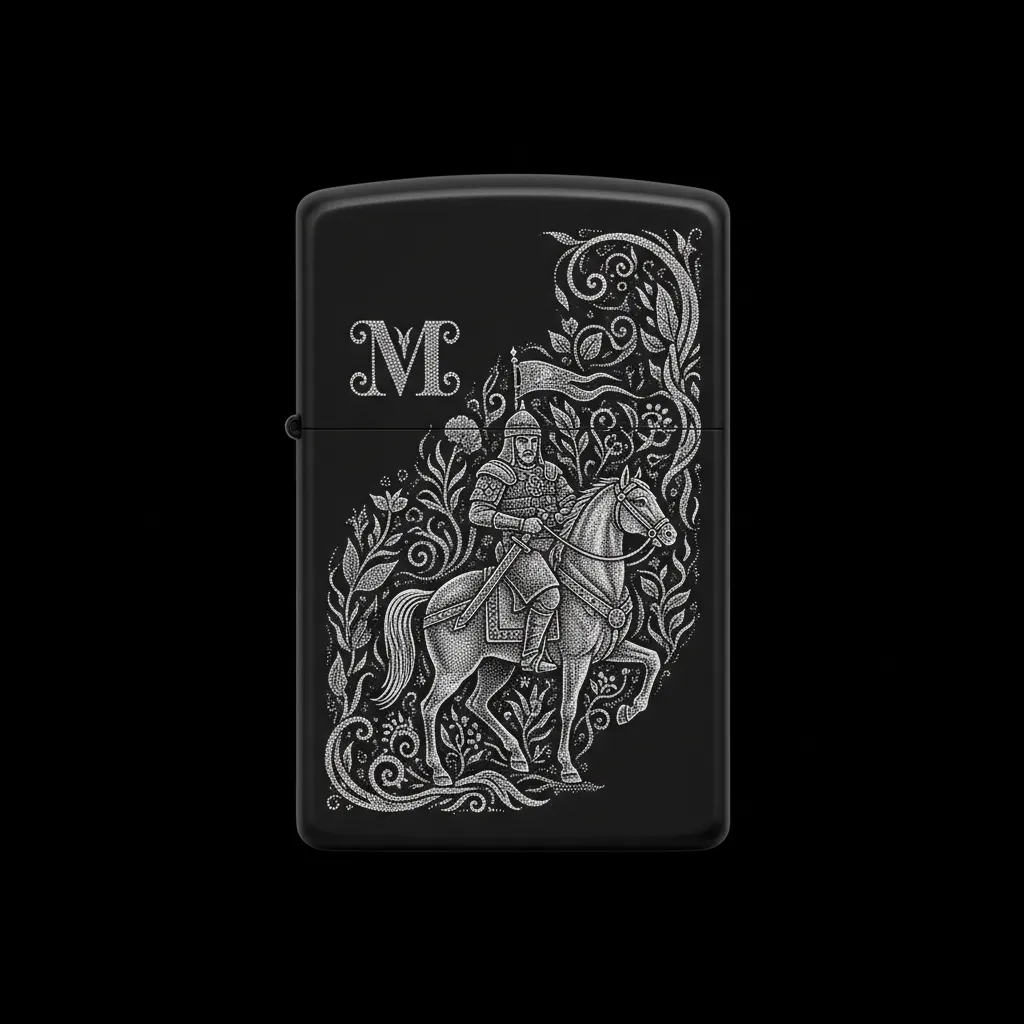 Zippo Metehan Tarihi Tasarım - V9