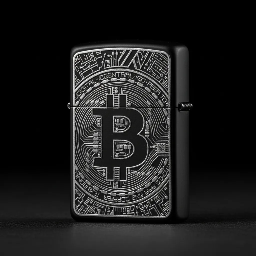 Zippo Bitcoin Tasarım - V19