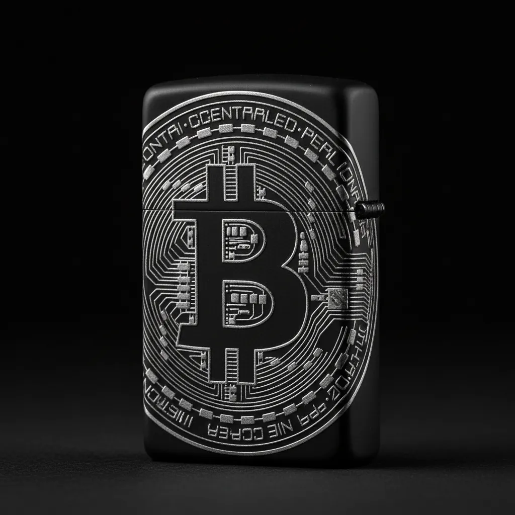 Zippo Bitcoin Tasarım - V17