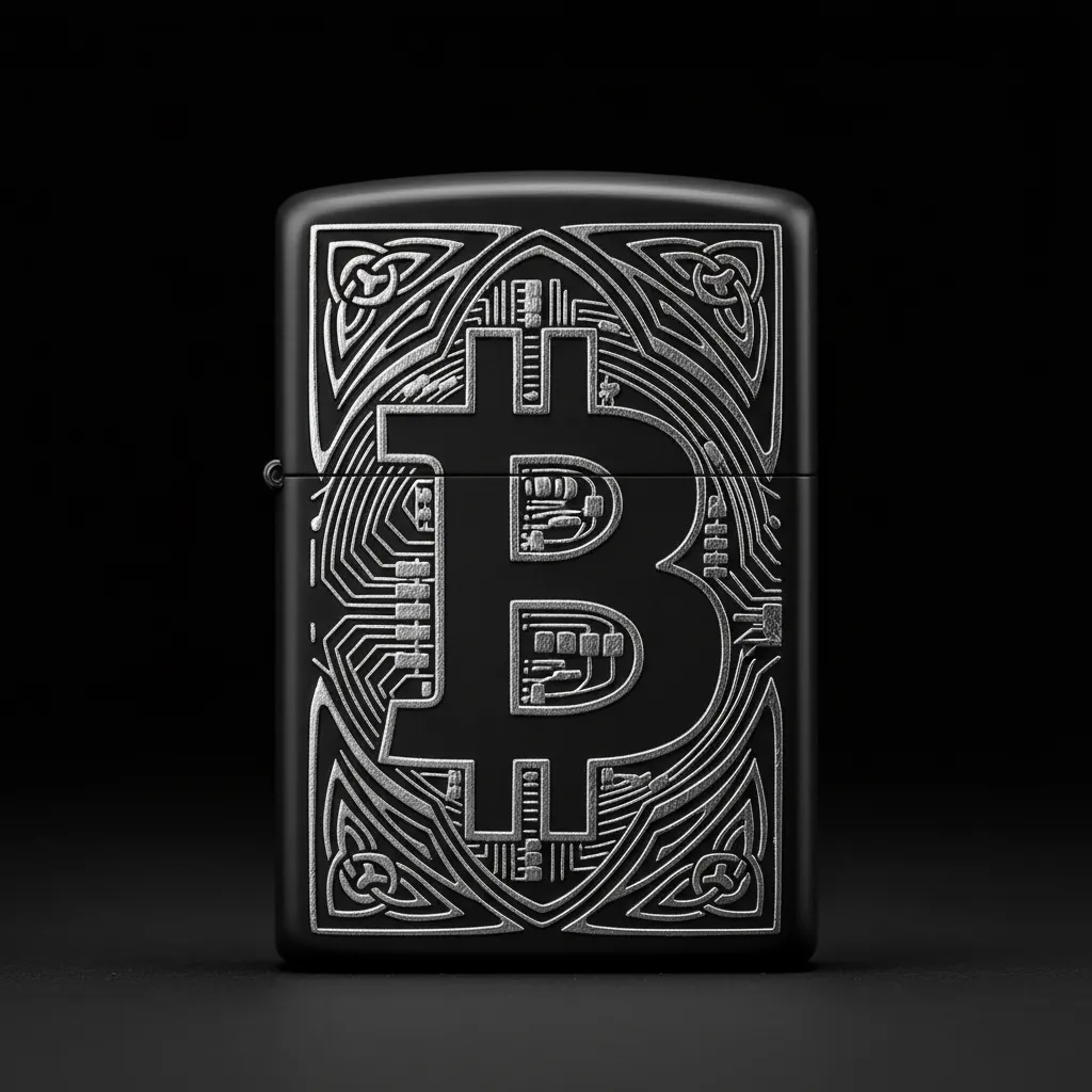 Zippo Bitcoin Tasarım - V15