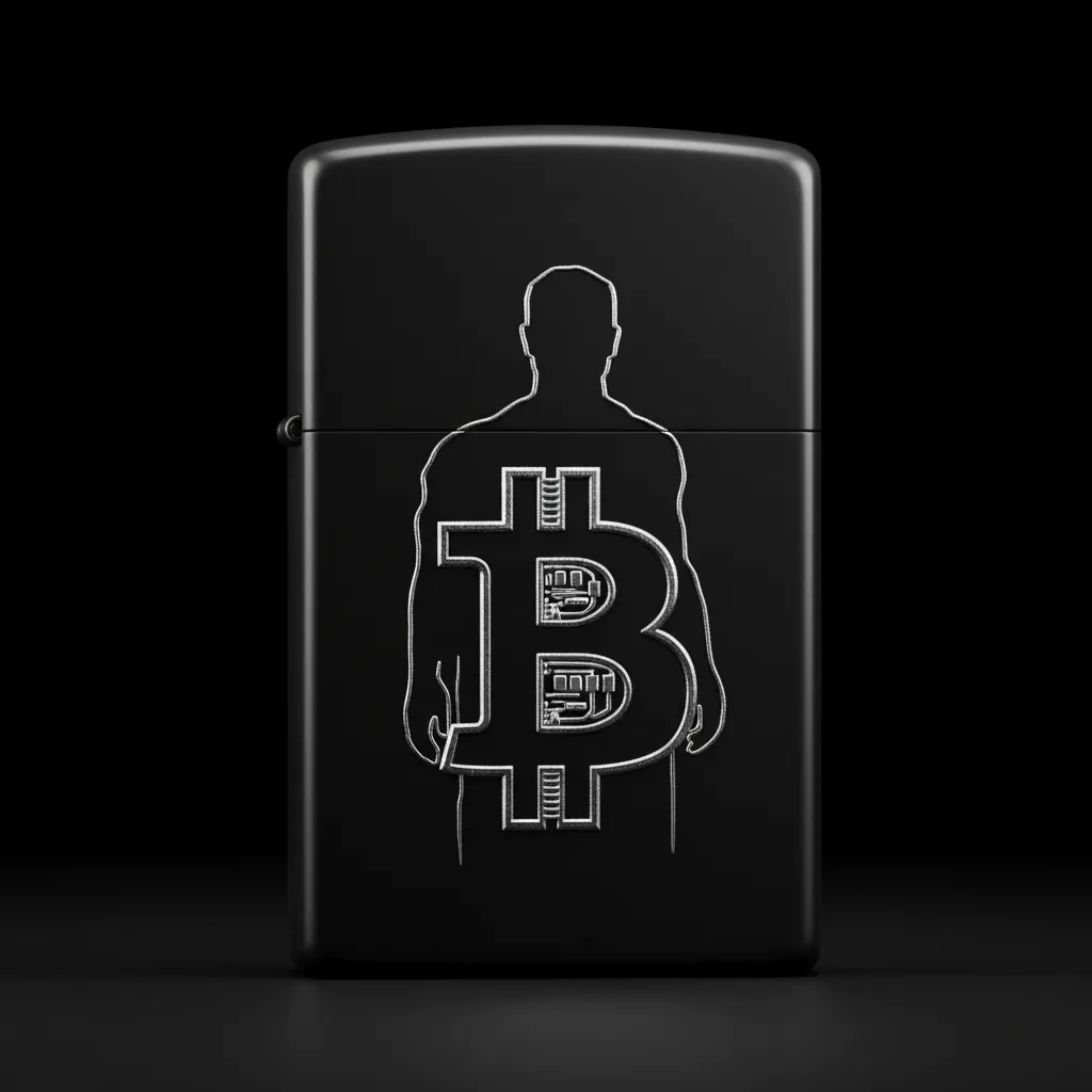 Zippo Bitcoin Tasarım - V14