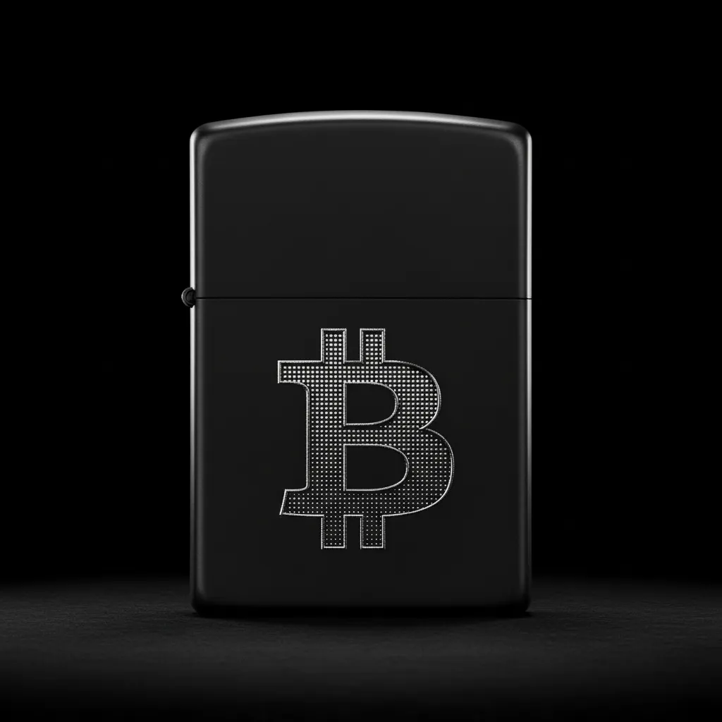 Zippo Bitcoin Tasarım - V13