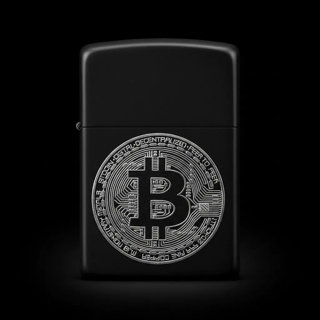 Zippo Bitcoin Tasarım - V9