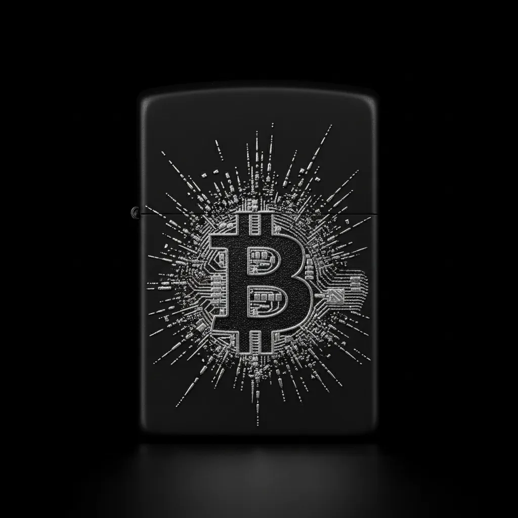 Zippo Bitcoin Tasarım - V3