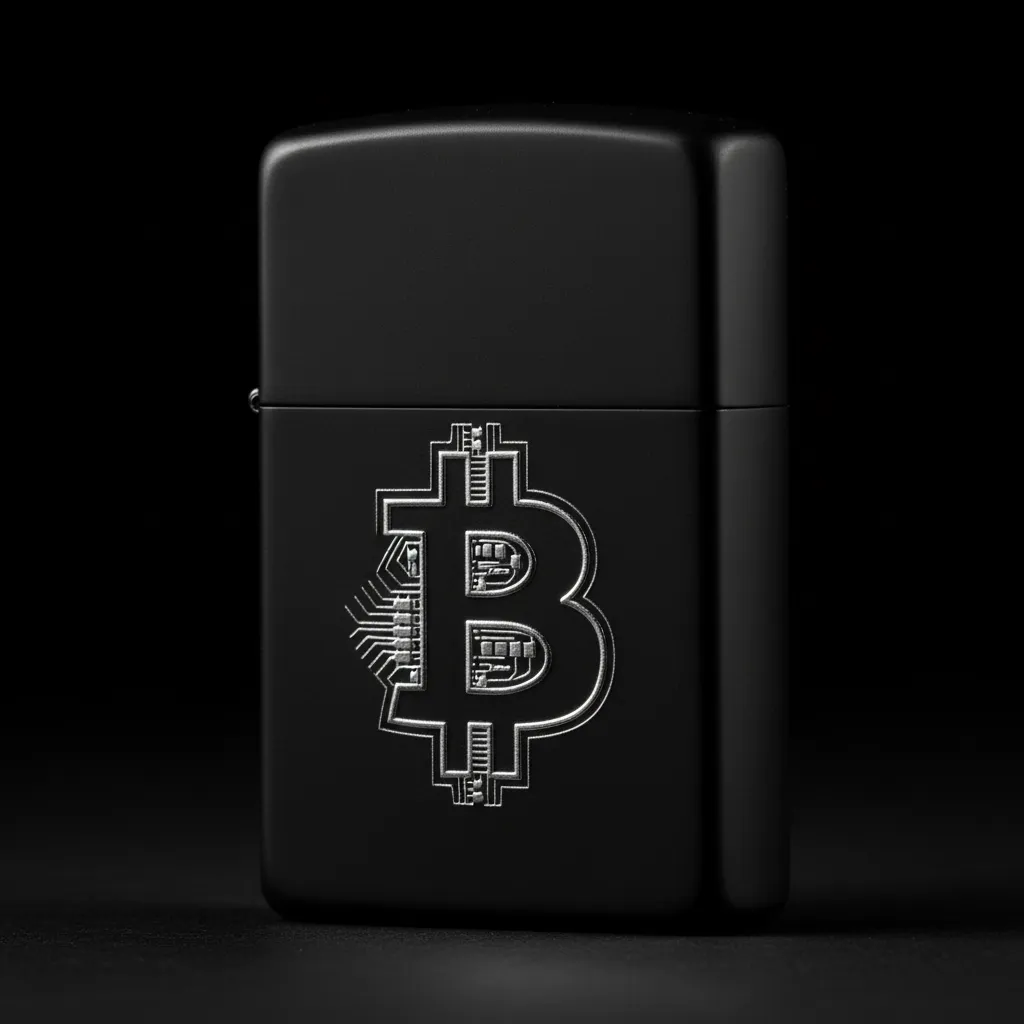 Zippo Bitcoin Tasarım - V1