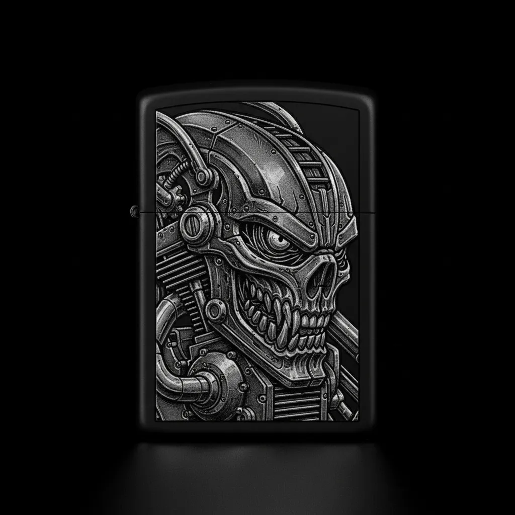 Zippo Cafe Racer Motor Tasarım - V8