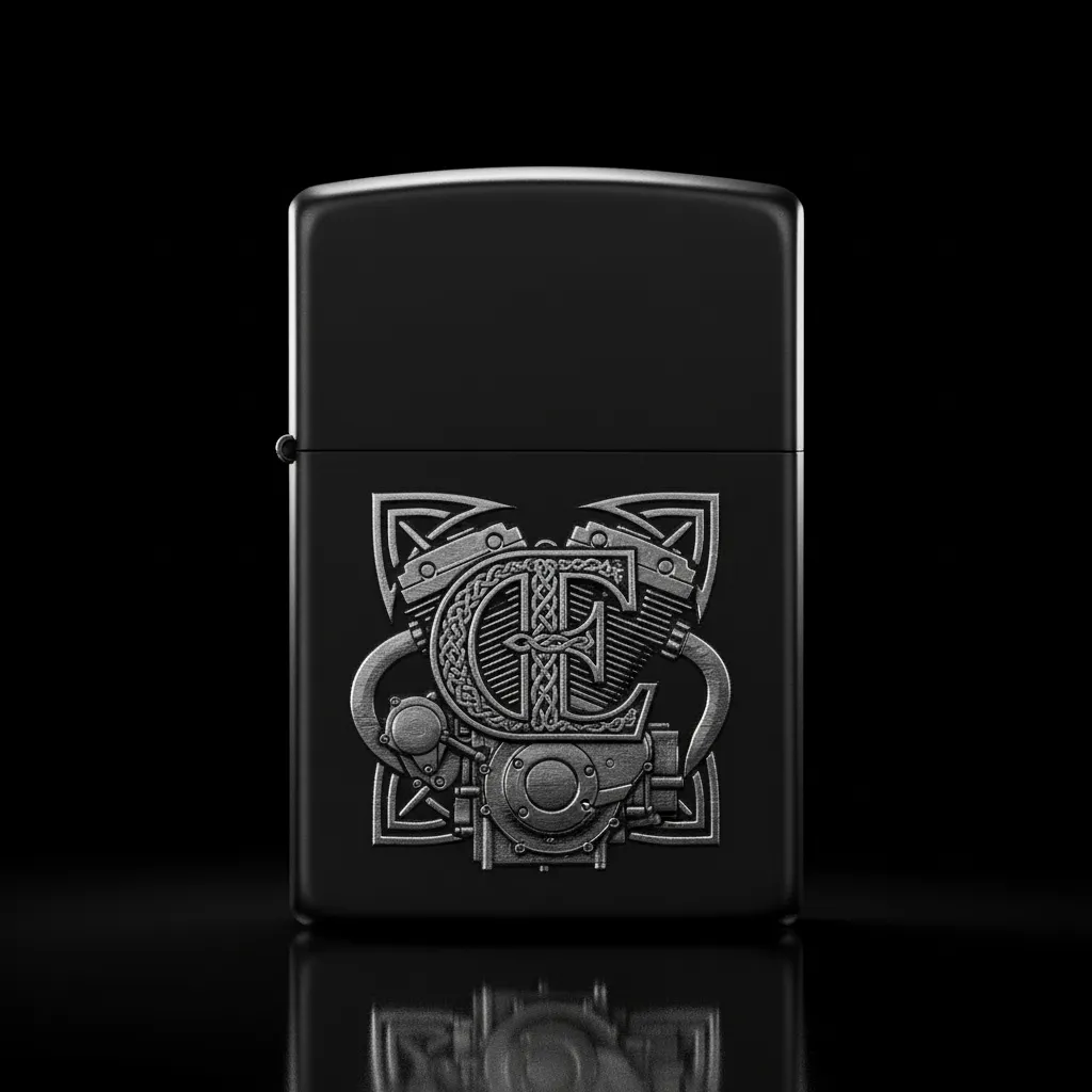 Zippo Cafe Racer Motor Tasarım - V2