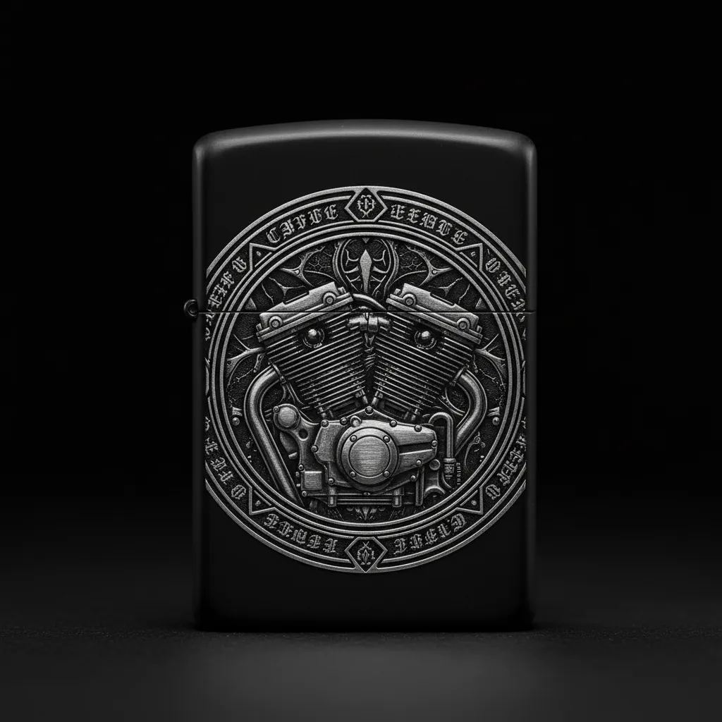 Zippo Cafe Racer Motor Tasarım - V1
