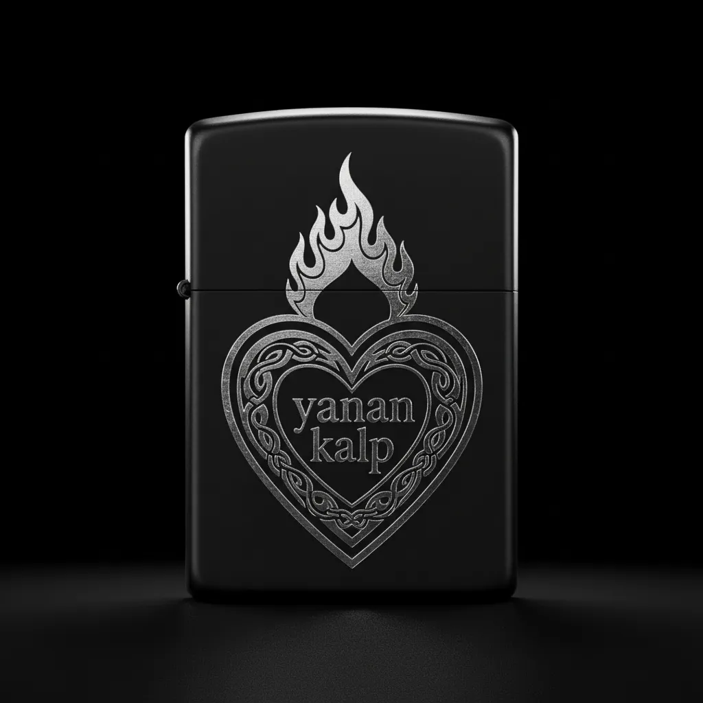 Zippo Kalp Figürlü Tasarım - V10