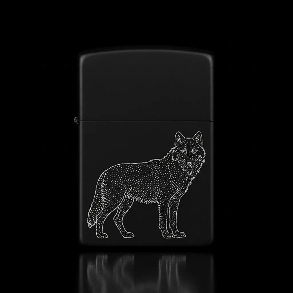 Zippo Kalp Figürlü Tasarım - V1