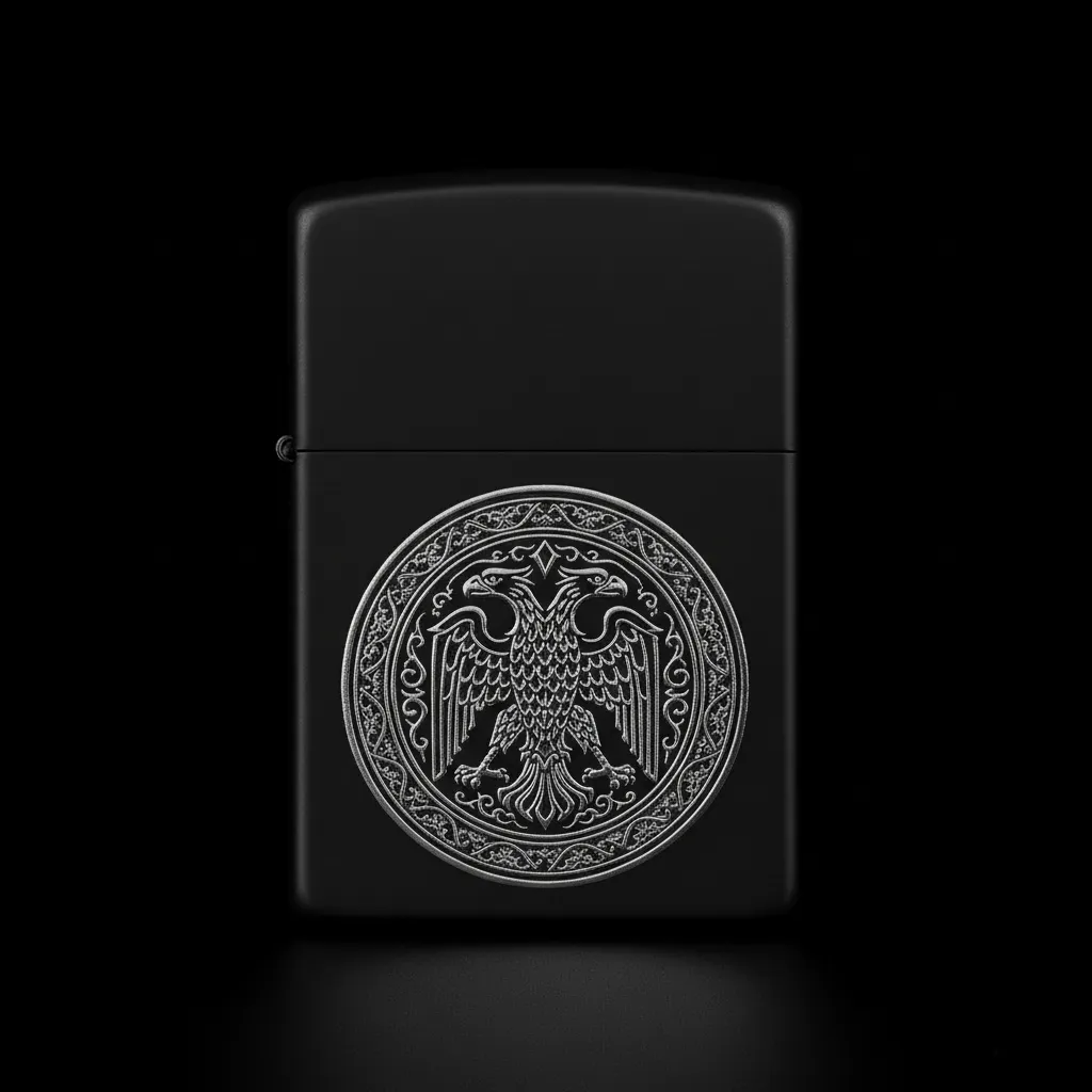 Zippo Selçüklü Figürlü Tasarım - V11
