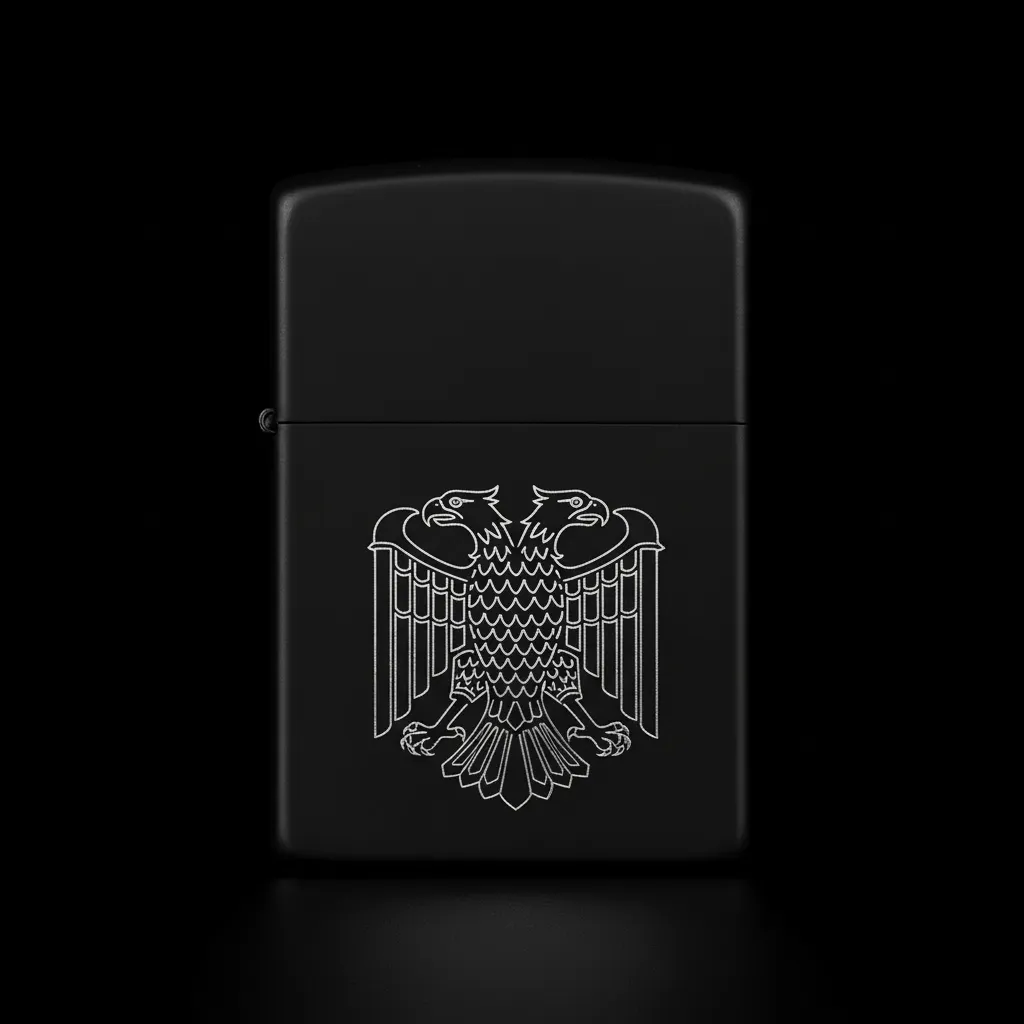 Zippo Selçüklü Figürlü Tasarım - V9