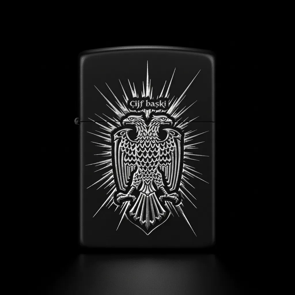 Zippo Selçüklü Figürlü Tasarım - V8