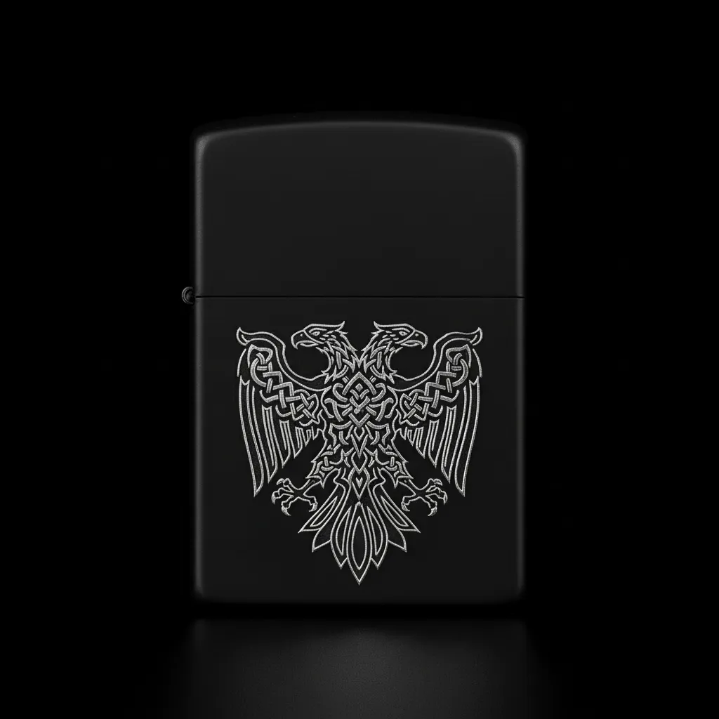 Zippo Selçüklü Figürlü Tasarım - V4