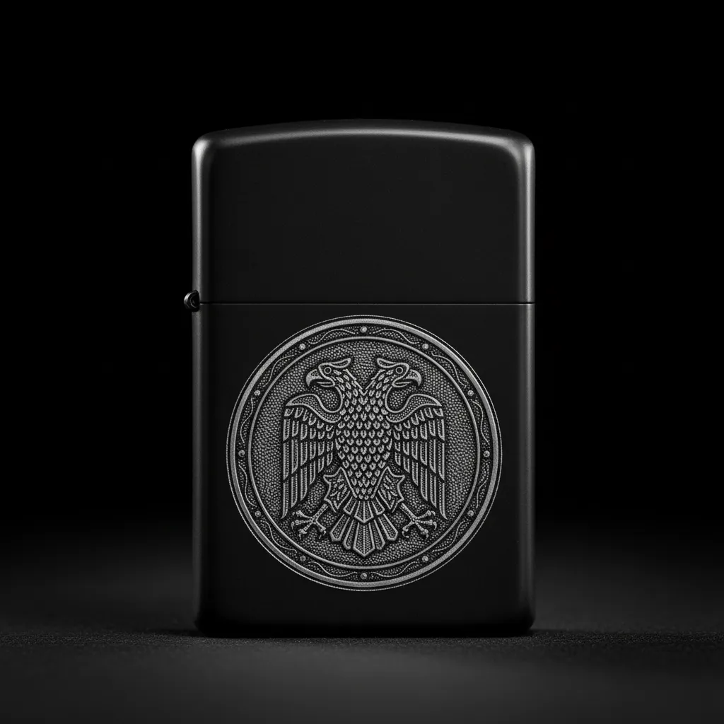 Zippo Selçüklü Figürlü Tasarım - V3