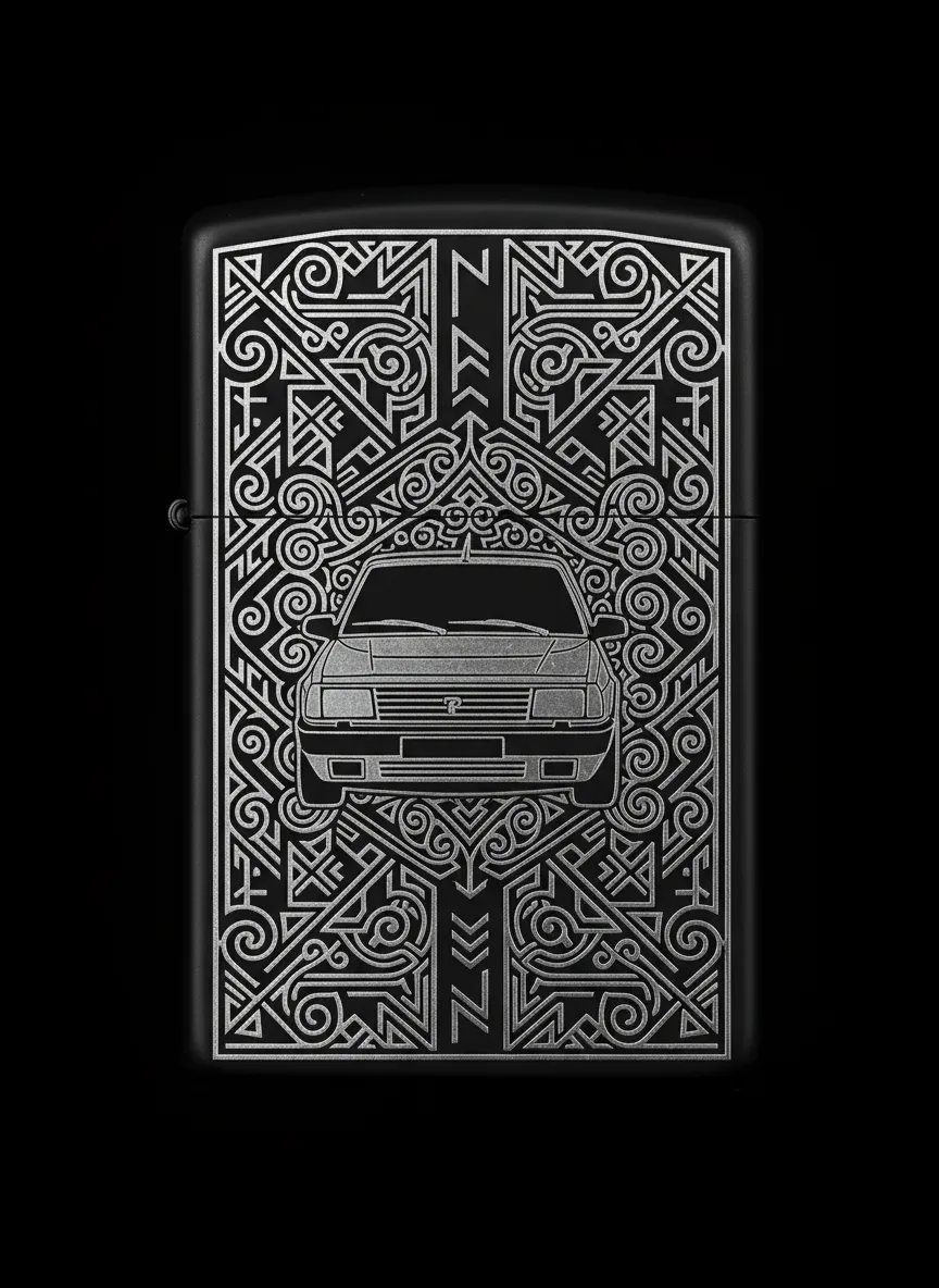 Zippo Tofaş Şahin Figürlü Tasarım - V9