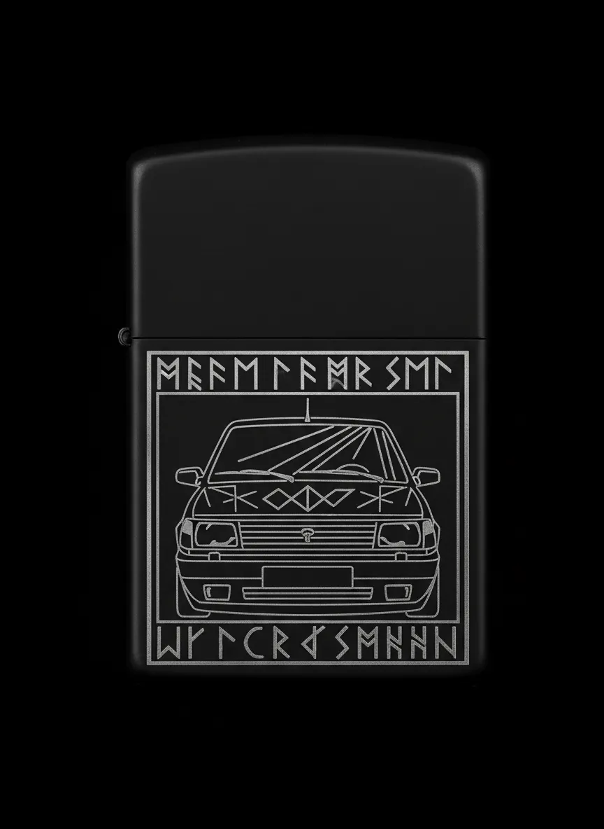 Zippo Tofaş Şahin Figürlü Tasarım - V8