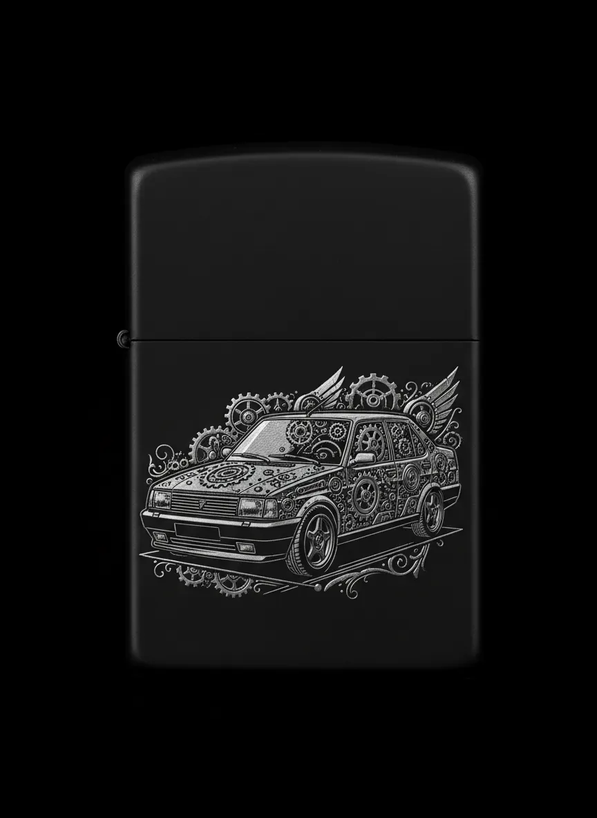 Zippo Tofaş Şahin Figürlü Tasarım - V5