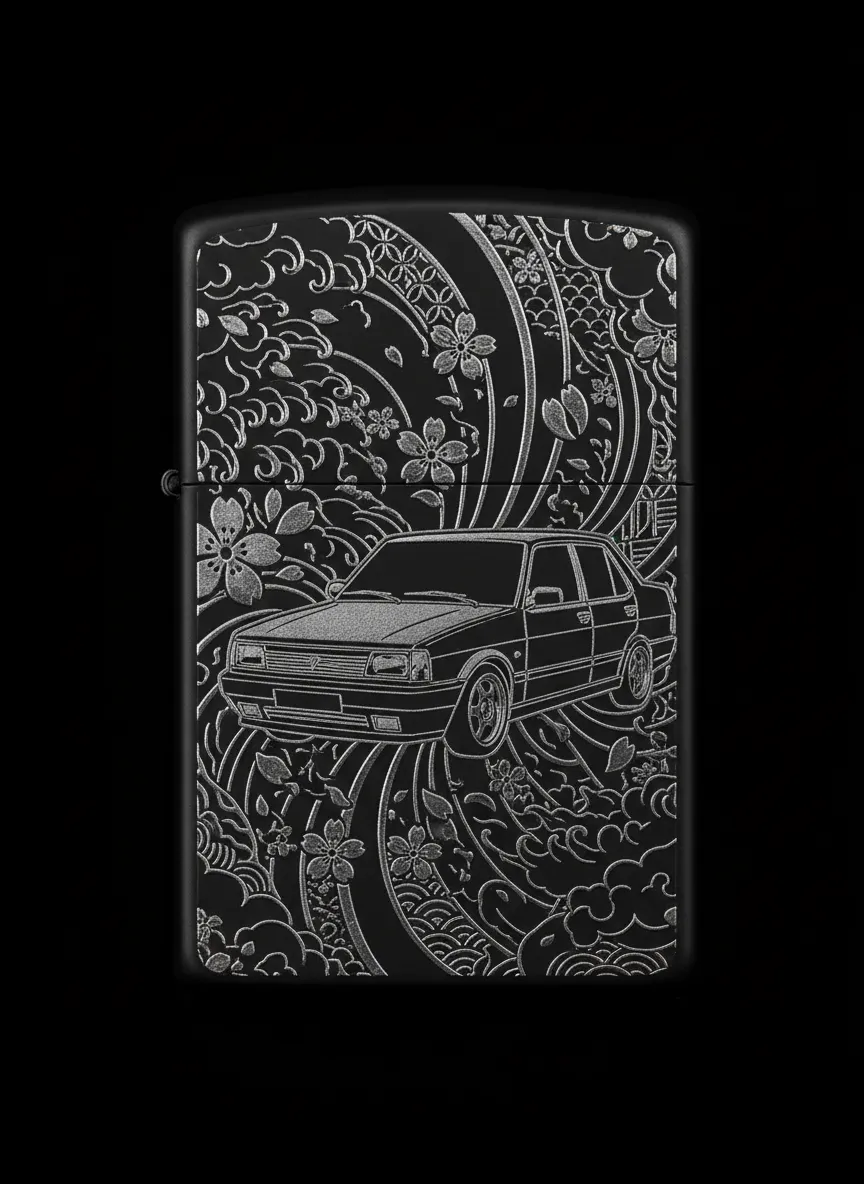 Zippo Tofaş Şahin Figürlü Tasarım - V4