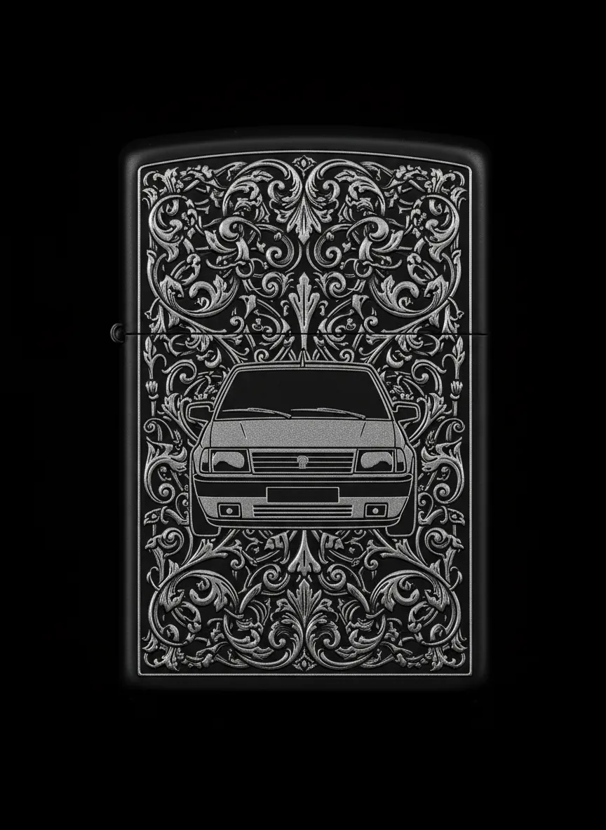 Zippo Tofaş Şahin Figürlü Tasarım - V2