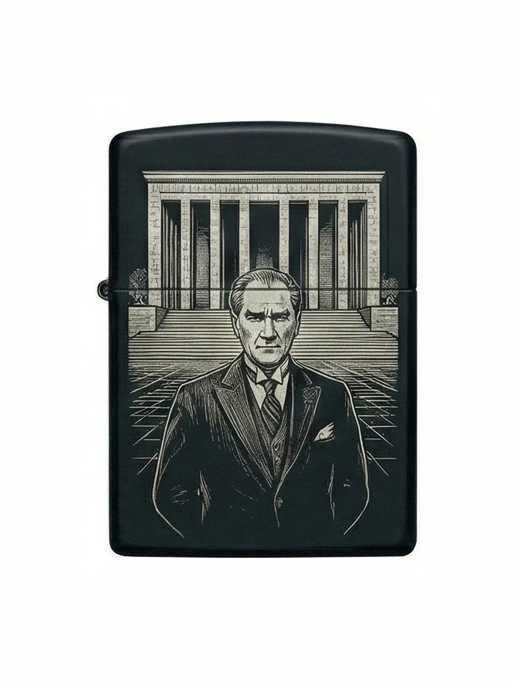 Zippo M.Kemal Atatürk Figürlü Tasarım - V30