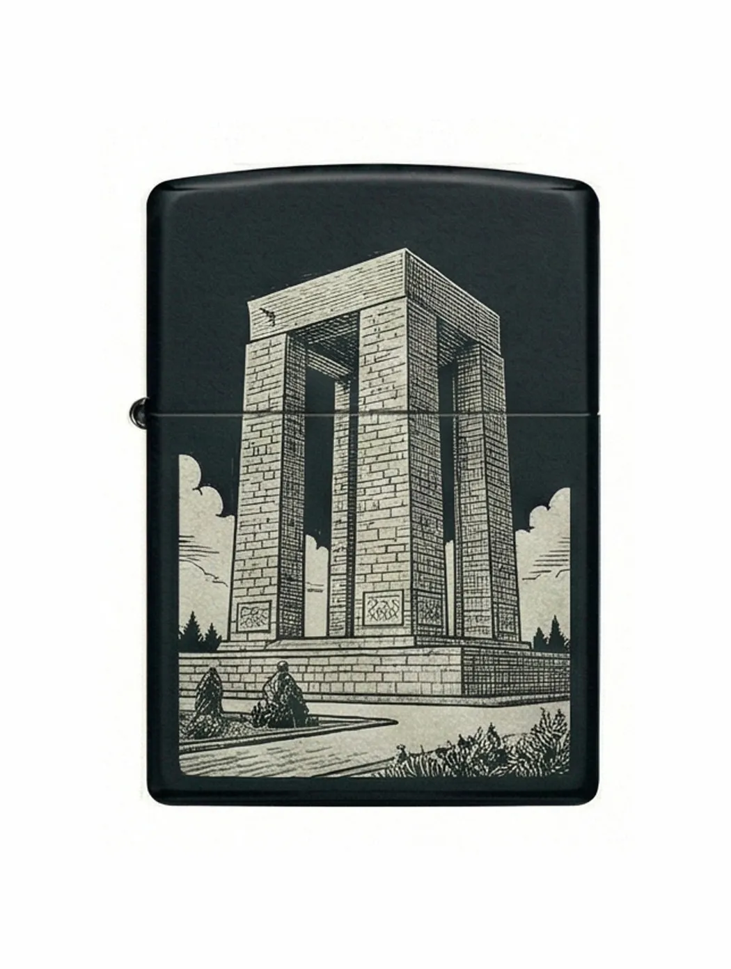 Zippo M.Kemal Atatürk Figürlü Tasarım - V24