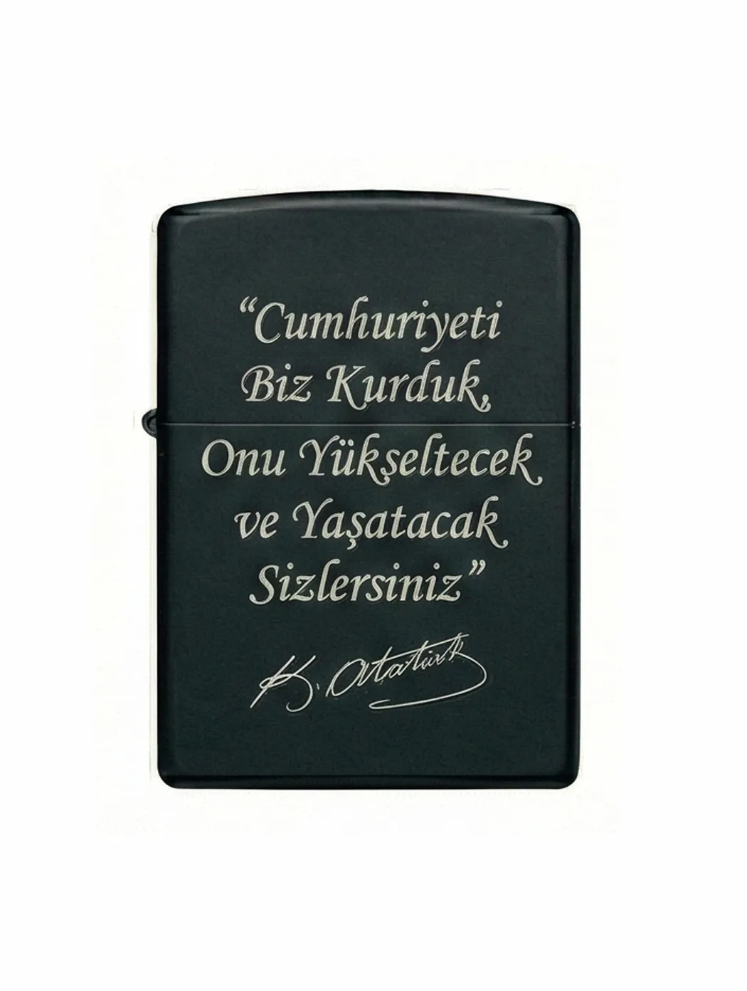 Zippo M.Kemal Atatürk Figürlü Tasarım - V22