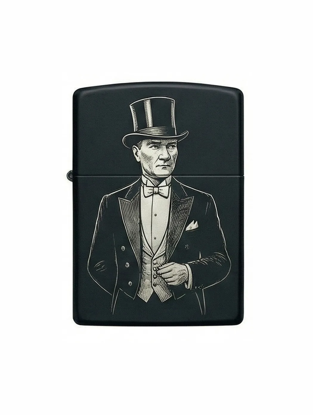 Zippo M.Kemal Atatürk Figürlü Tasarım - V20