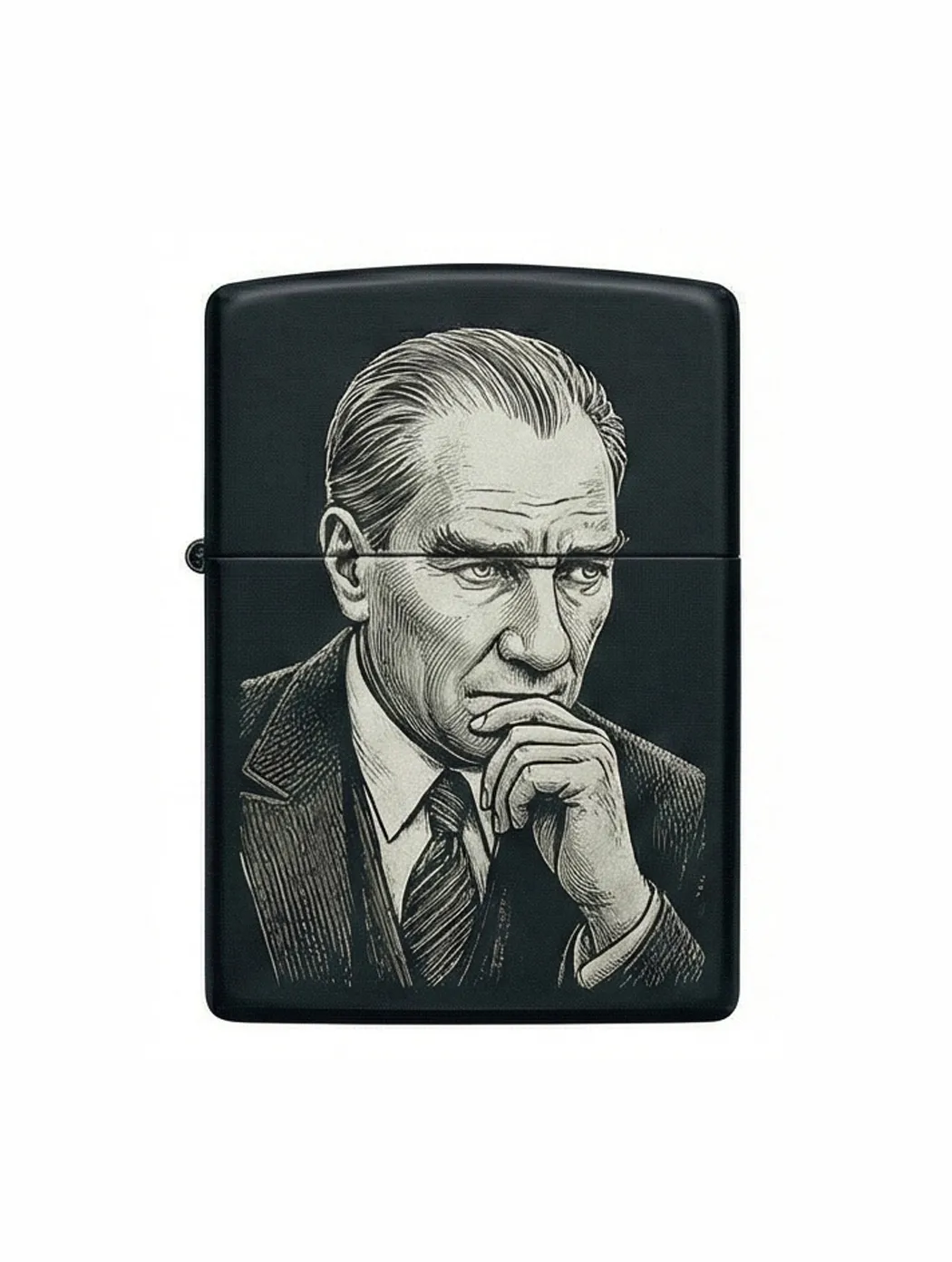 Zippo M.Kemal Atatürk Figürlü Tasarım - V17