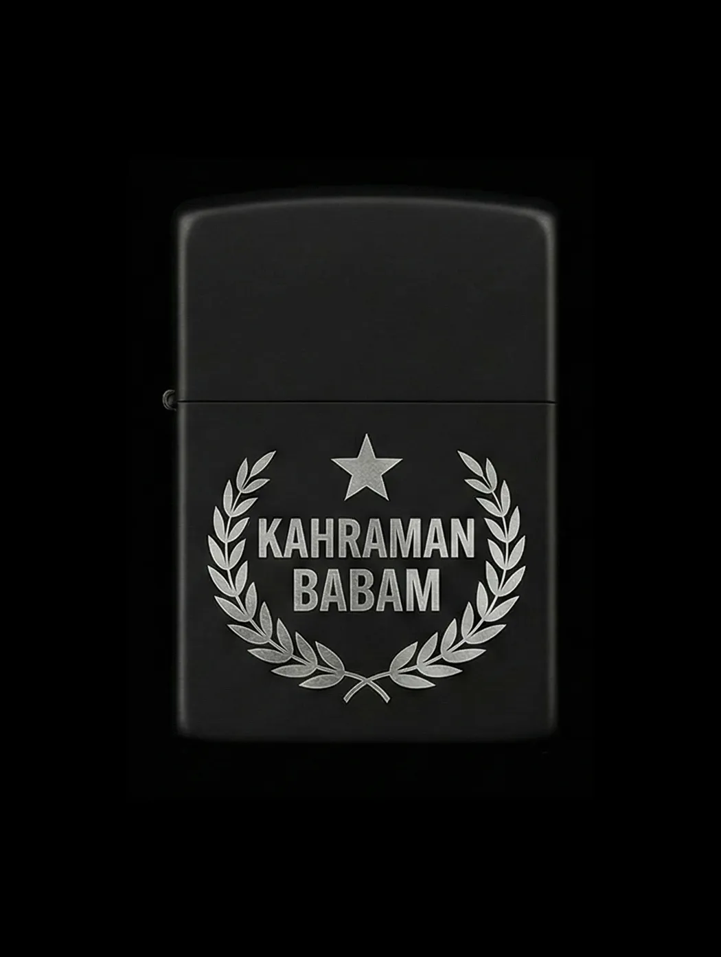 Babalar Günü Tasarımlı Benzinli Çakmak V1