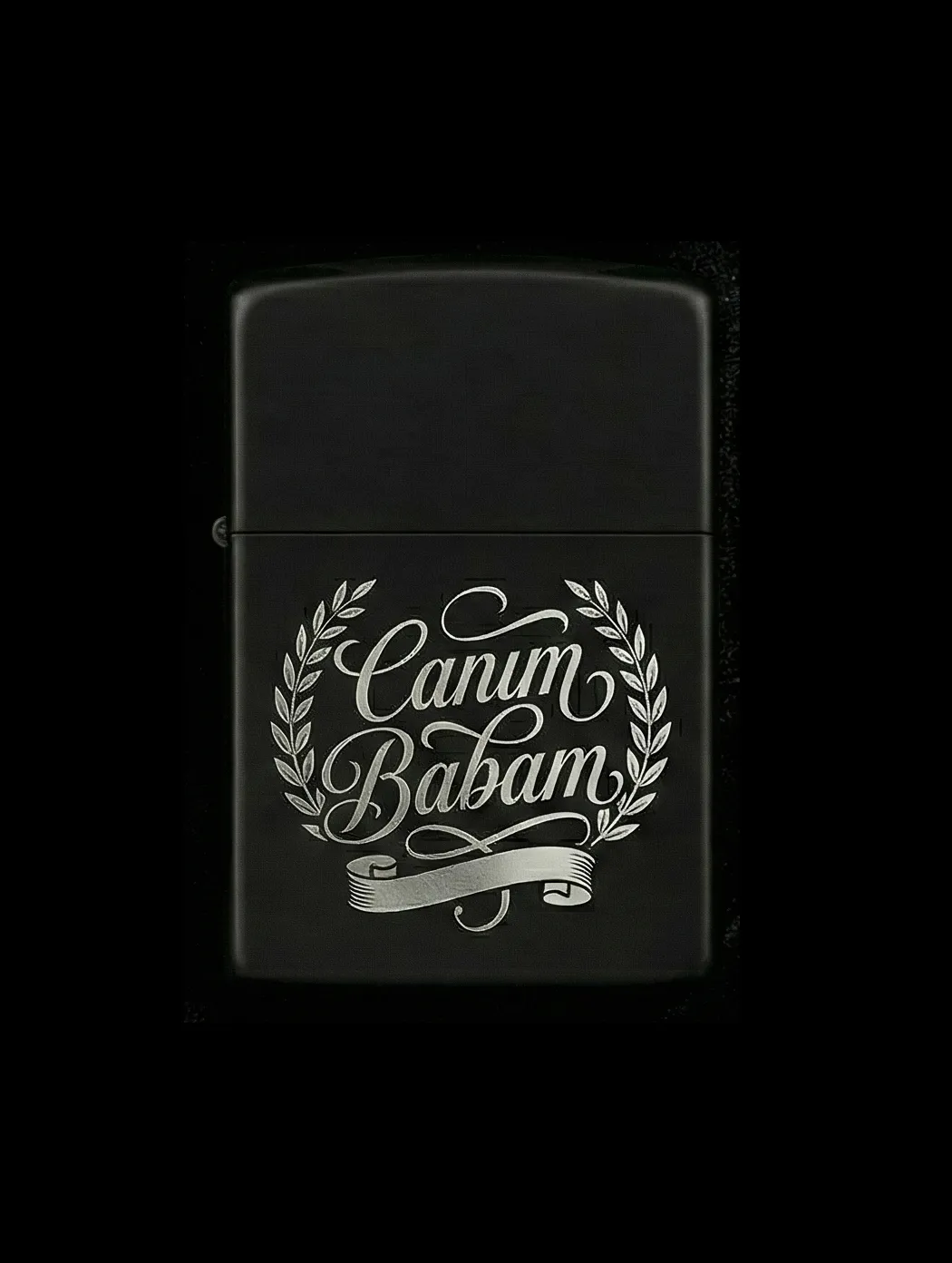 Babalar Günü Tasarımlı Benzinli Çakmak V3