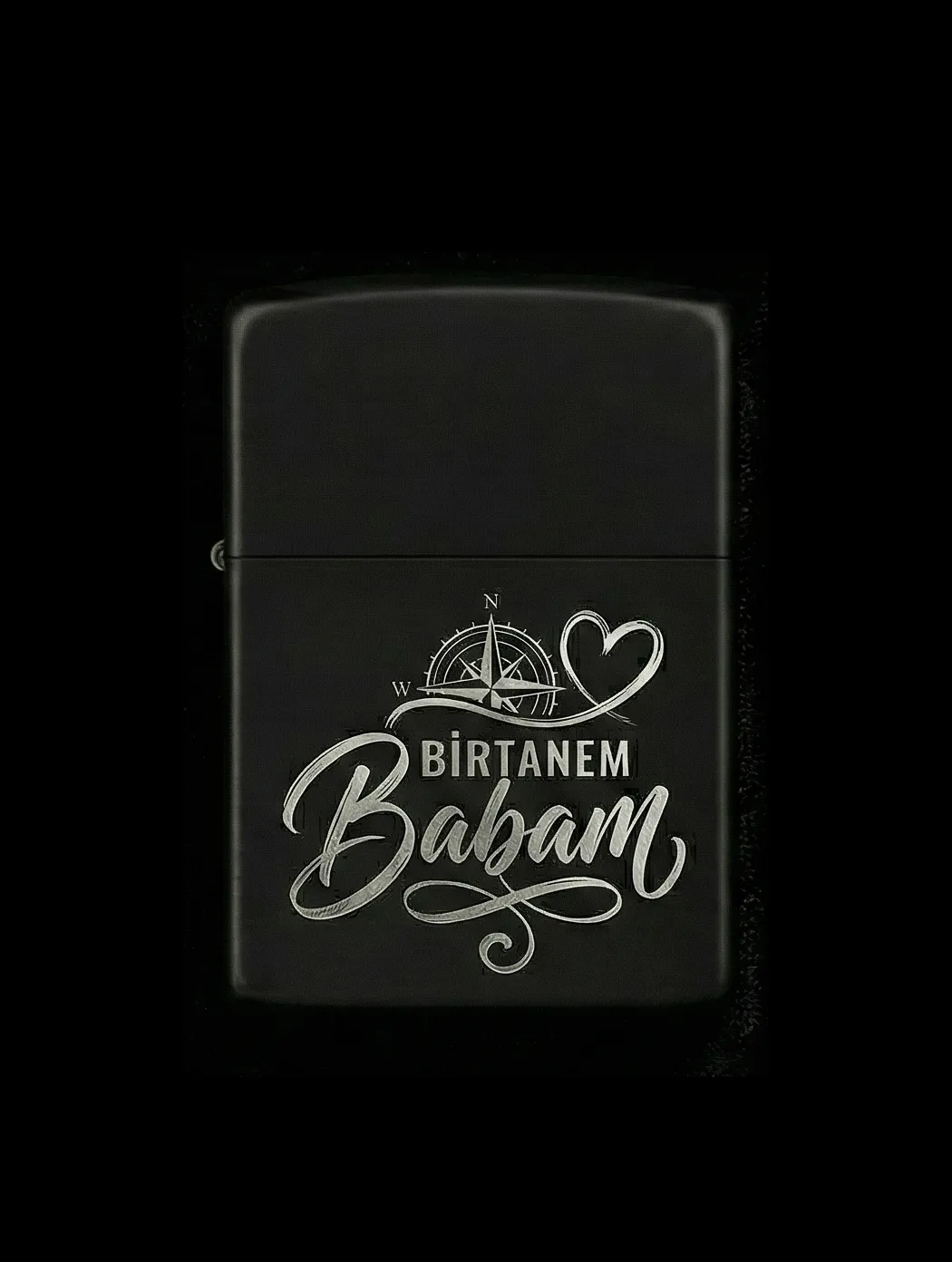 Babalar Günü Tasarımlı Benzinli Çakmak V6