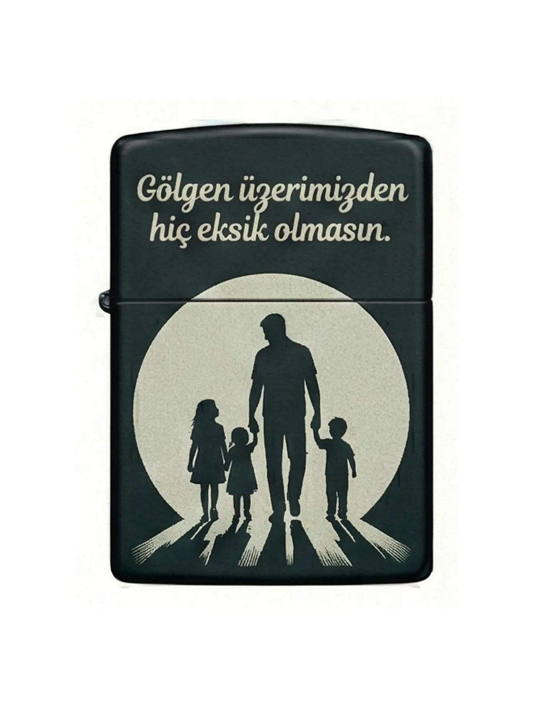 Babalar Günü Tasarımlı Benzinli Çakmak V9