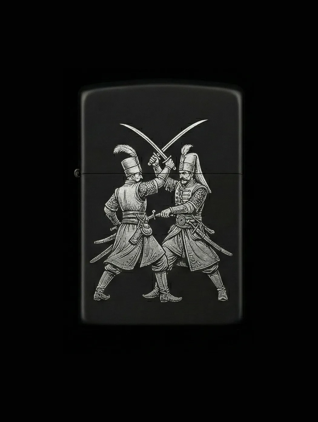 Zippo Osmanlı Figürlü Tasarım - V38