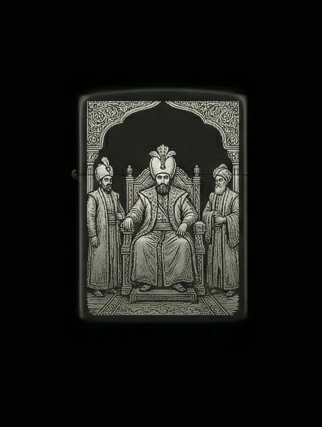 Zippo Osmanlı Figürlü Tasarım - V35