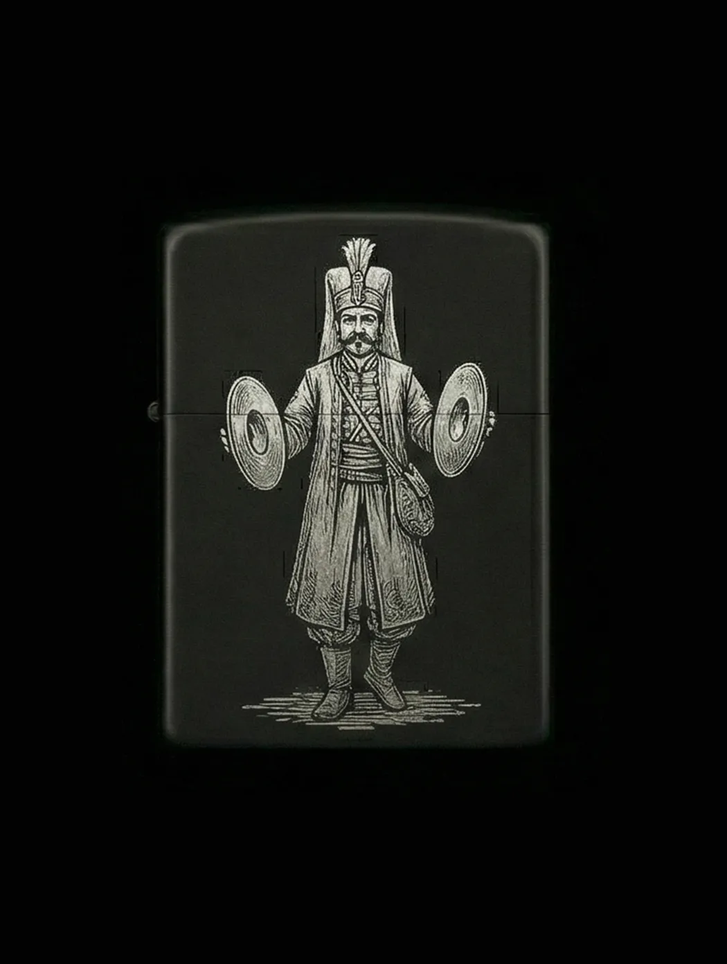 Zippo Osmanlı Figürlü Tasarım - V33