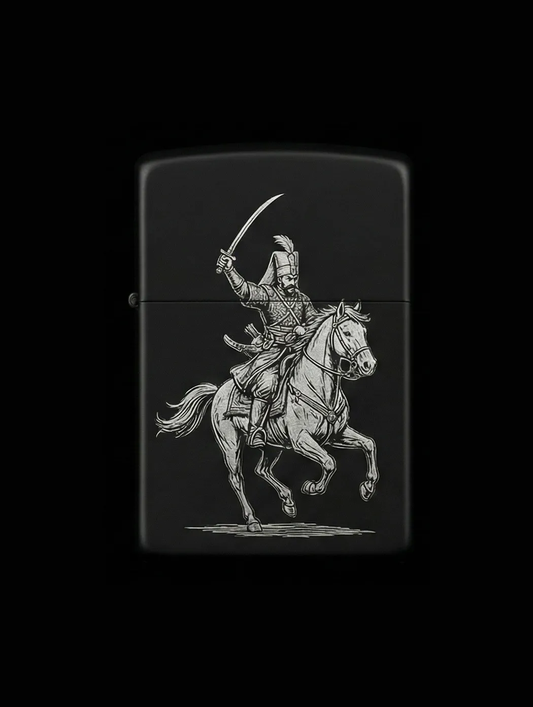 Zippo Osmanlı Figürlü Tasarım - V30
