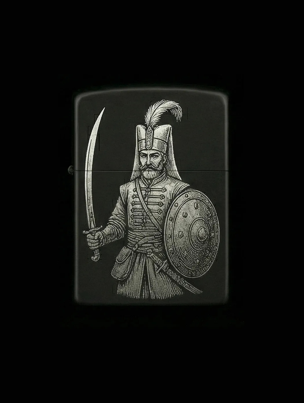 Zippo Osmanlı Figürlü Tasarım - V28