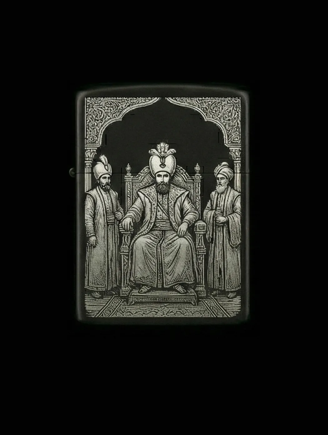 Zippo Osmanlı Figürlü Tasarım - V27