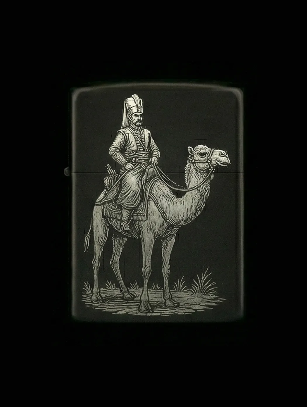 Zippo Osmanlı Figürlü Tasarım - V21