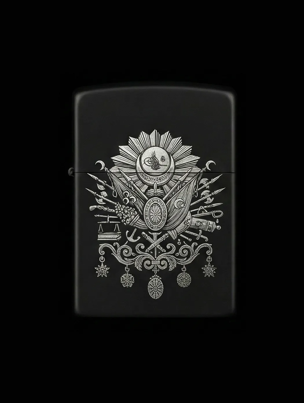 Zippo Osmanlı Figürlü Tasarım - V13