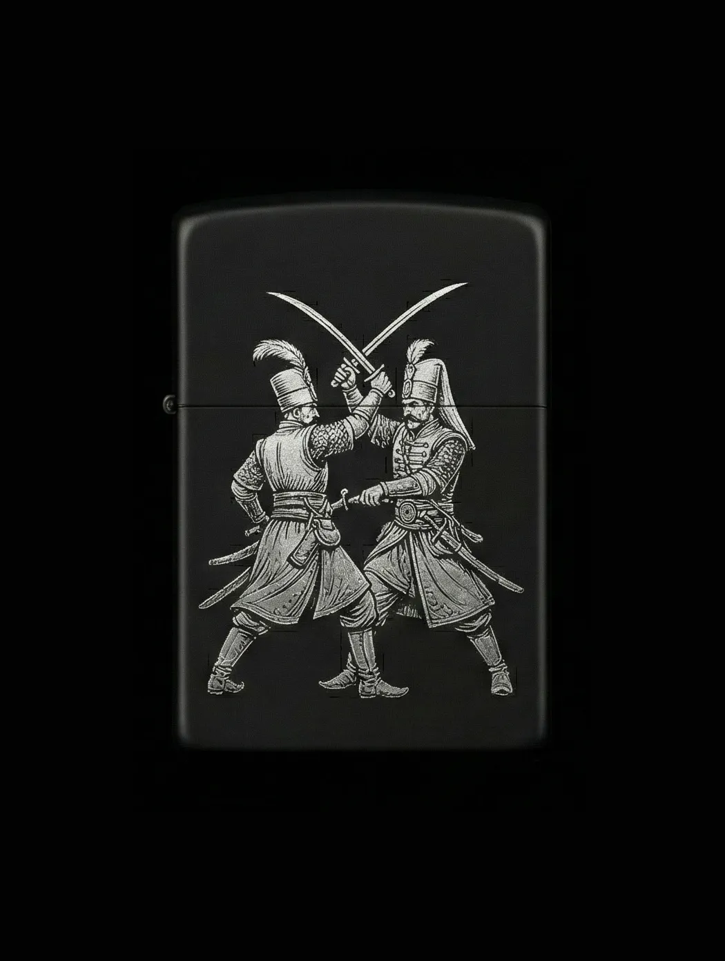 Zippo Osmanlı Figürlü Tasarım - V12
