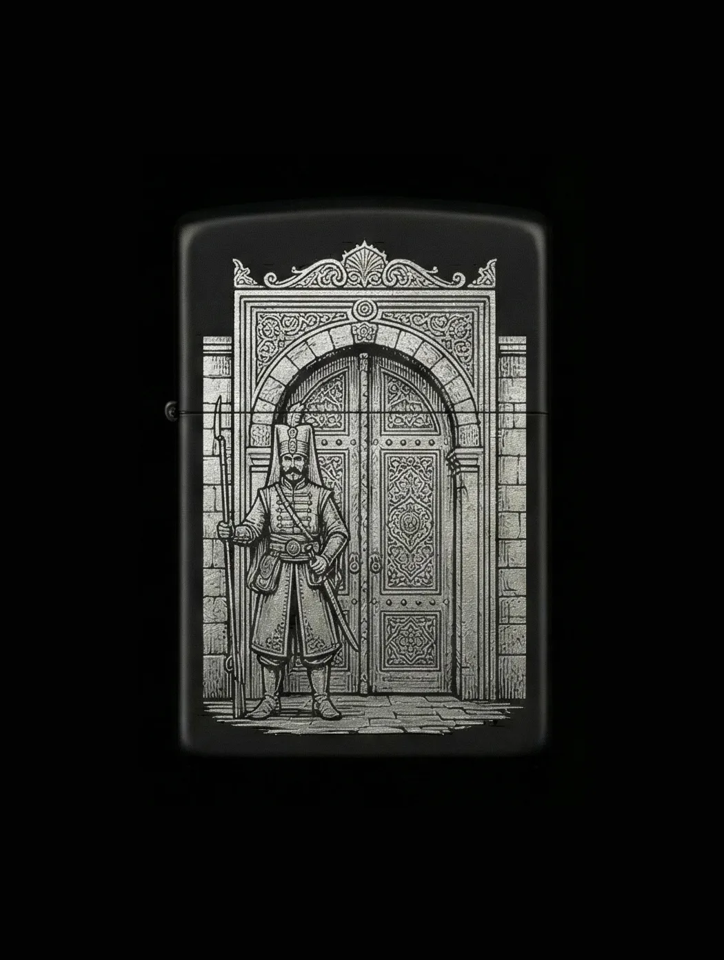 Zippo Osmanlı Figürlü Tasarım - V10