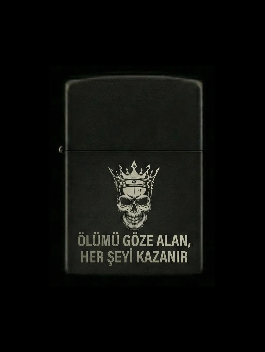 Özlü Sözler Tasarımlı Benzinli Çakmak V51