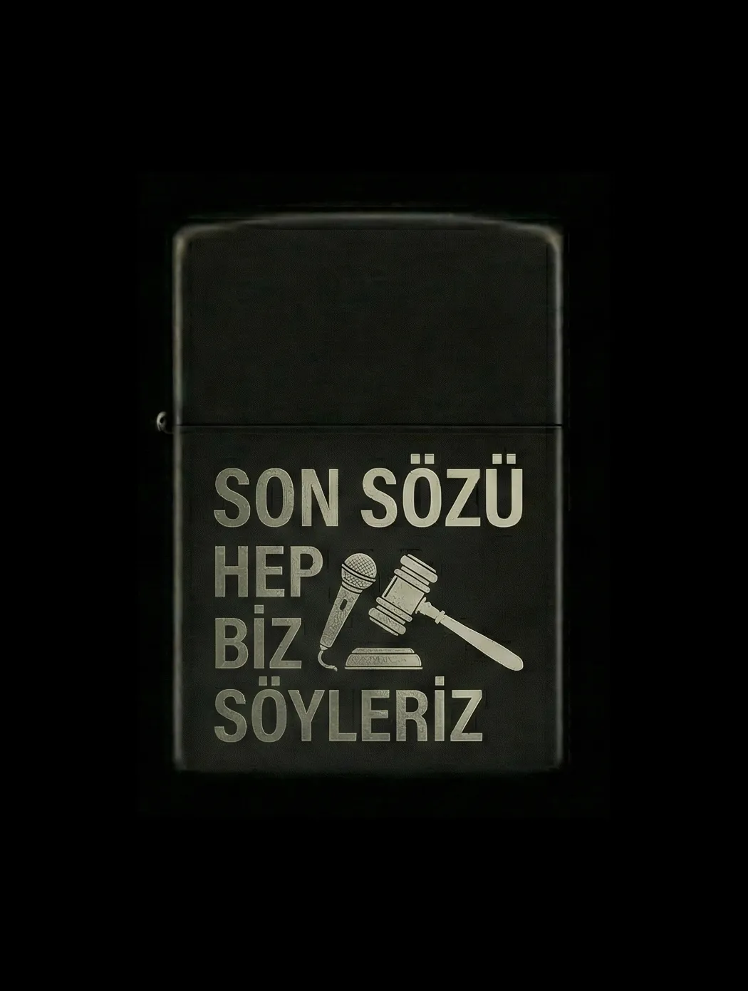 Özlü Sözler Tasarımlı Benzinli Çakmak V46