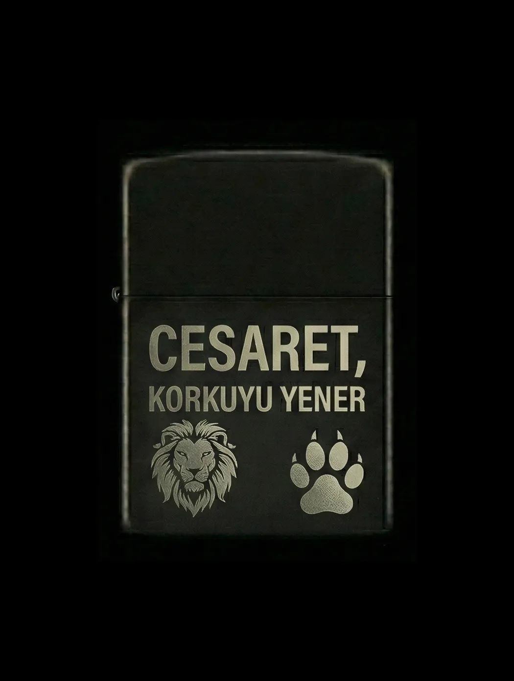 Özlü Sözler Tasarımlı Benzinli Çakmak V42